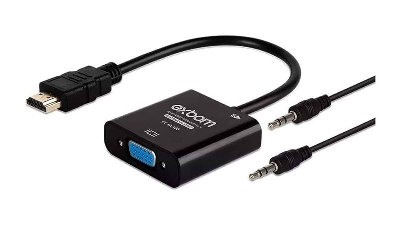 Melhor Adaptador HDMI para VGA: Top 10 com Áudio