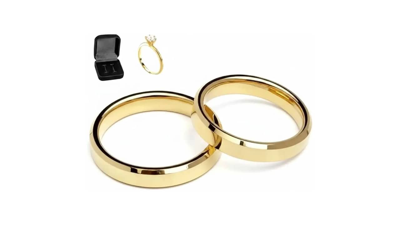 Melhor Aliança de Casamento: 8 Opções de Ouro e Tungstênio