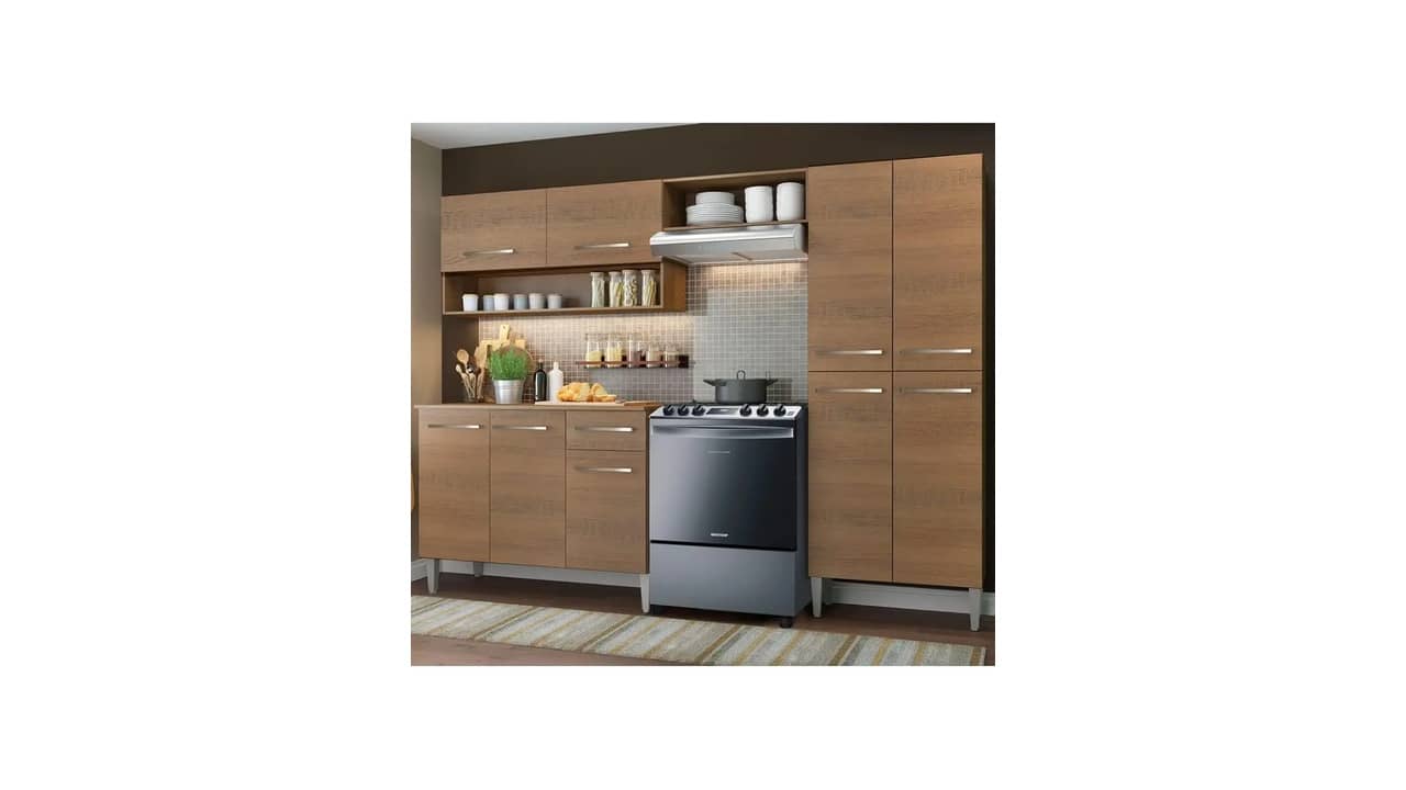 Melhor Armário de Cozinha Compacto: 10 Modelos com Espaço e Estilo