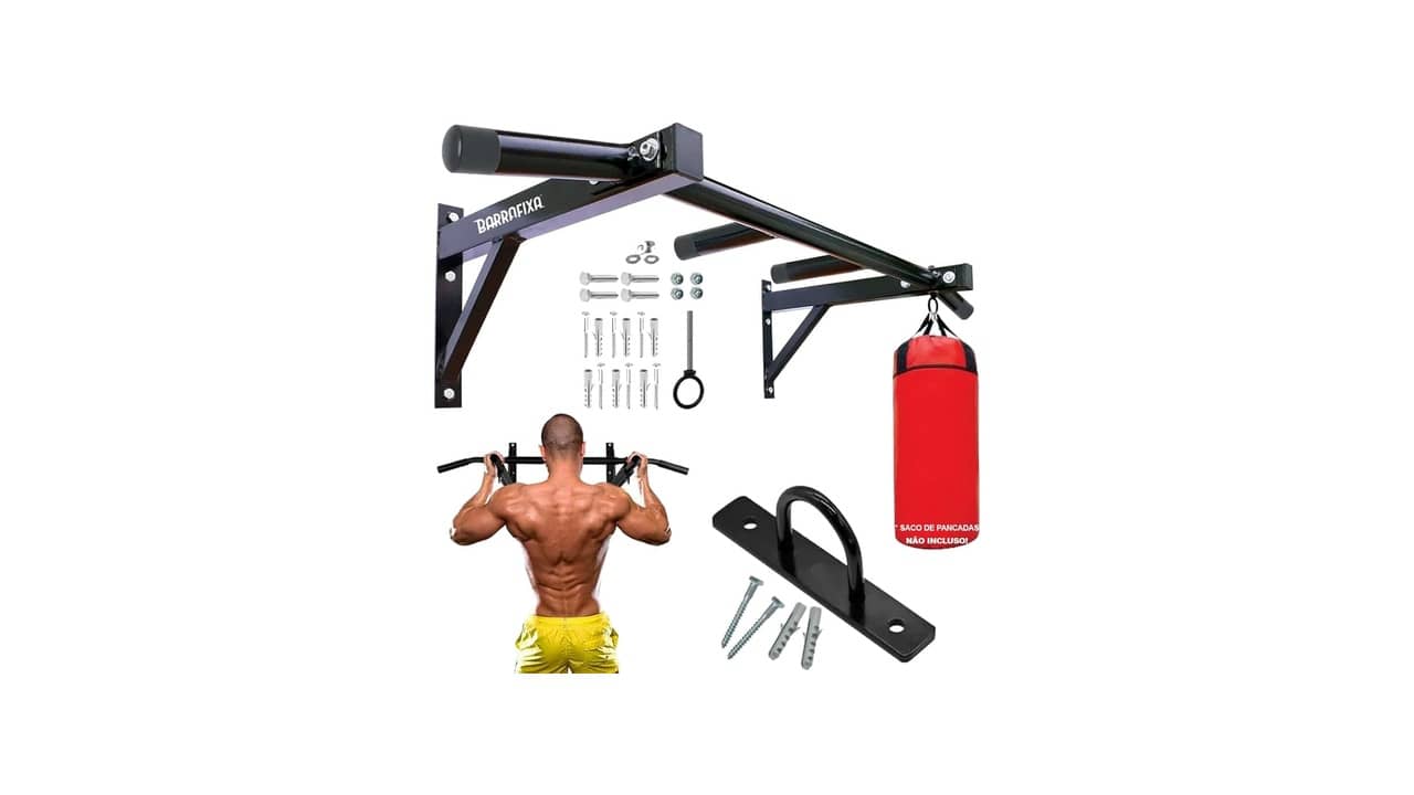Melhor Barra Fixa de Parede: 10 Modelos para Crossfit e Musculação