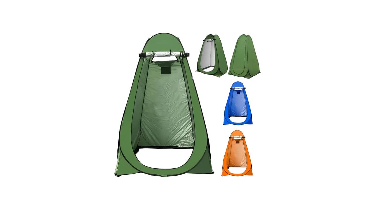 Melhor Barraca Banheiro: Portátil com Proteção UV e Ventilação