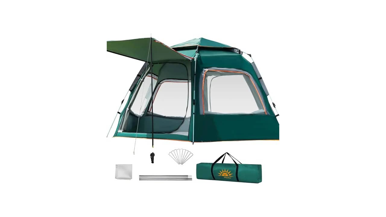 Melhor Barraca de Camping para 6 Pessoas: Pop-up Automática e Impermeável
