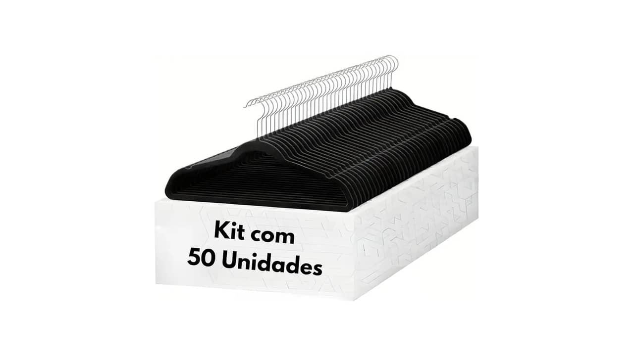 Melhor Cabide de Veludo: 8 Modelos Reforçados e Antideslizantes