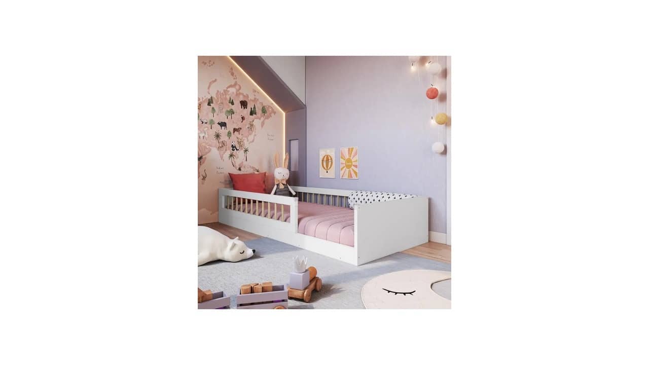 Melhor Cama Montessoriana: 7 Modelos com Proteção Lateral