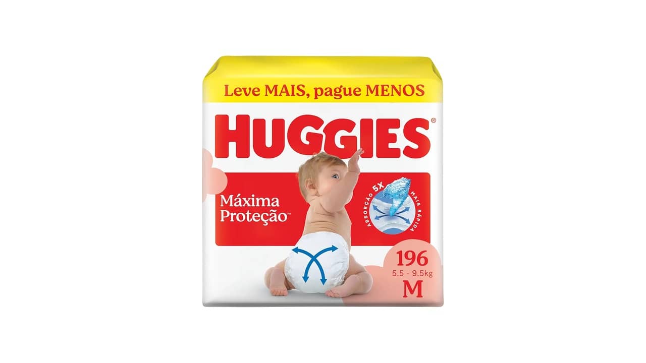 Melhor Fralda Huggies: Tamanho M com Tecnologia Xtra-Flex