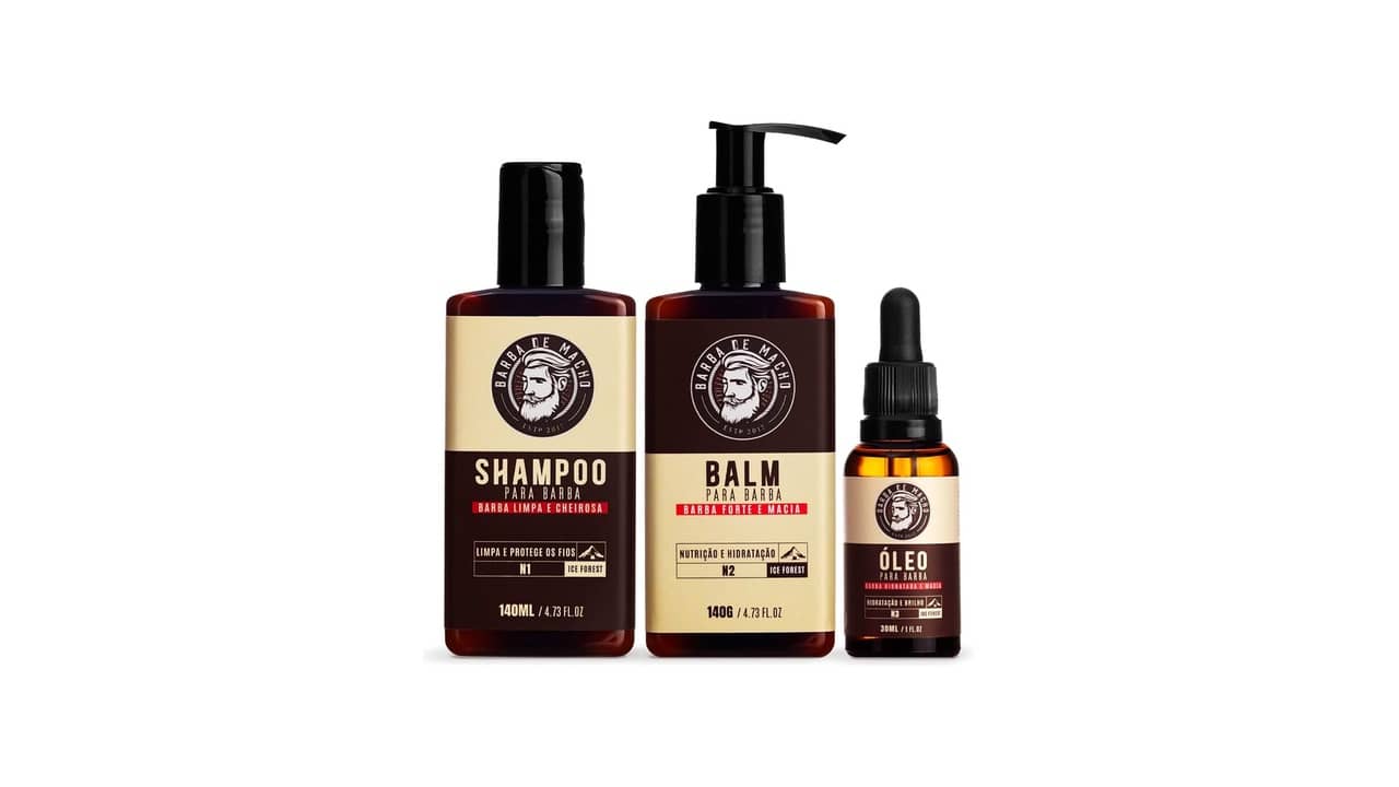 Melhor Kit Barba: Cuidado Intensivo e Hidratação Perfeita