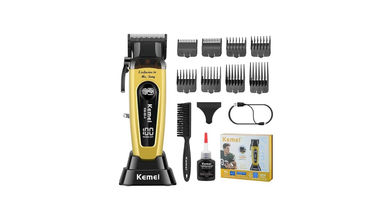 Melhor Máquina de Cortar Cabelo sem Fio: Profissional e Durável