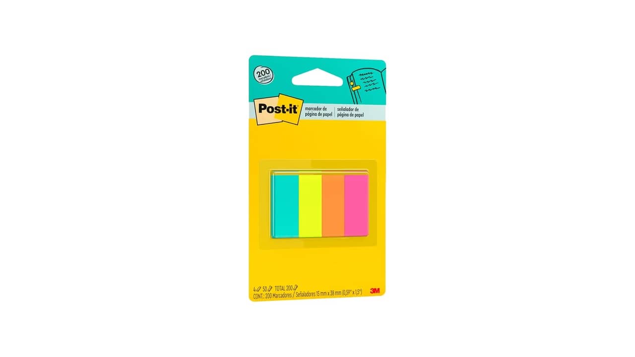 Melhor Marca de Caderno: 8 Marcadores de Página Para Você Escolher