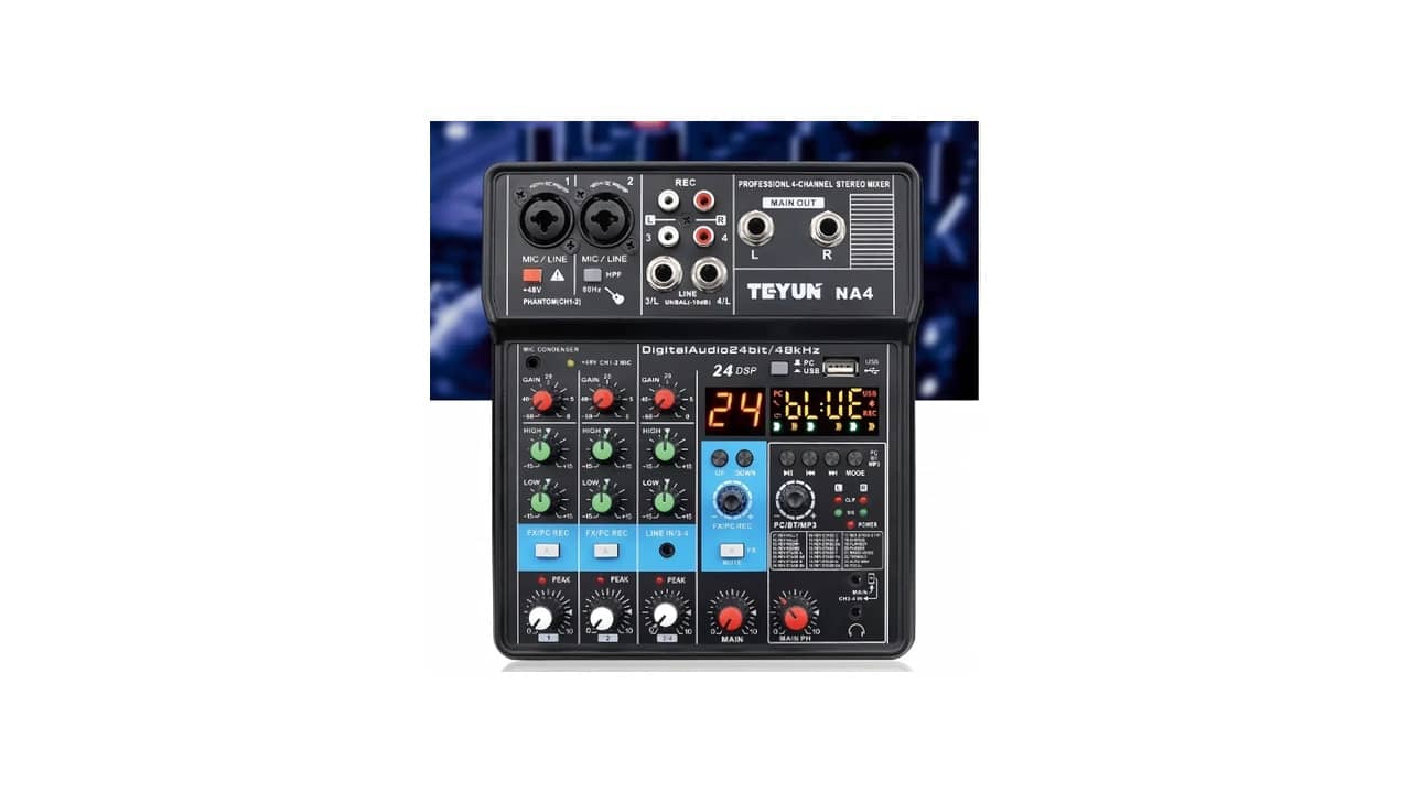 Melhor Mesa de Som Profissional: 9 Modelos Top para DJs e Podcasts