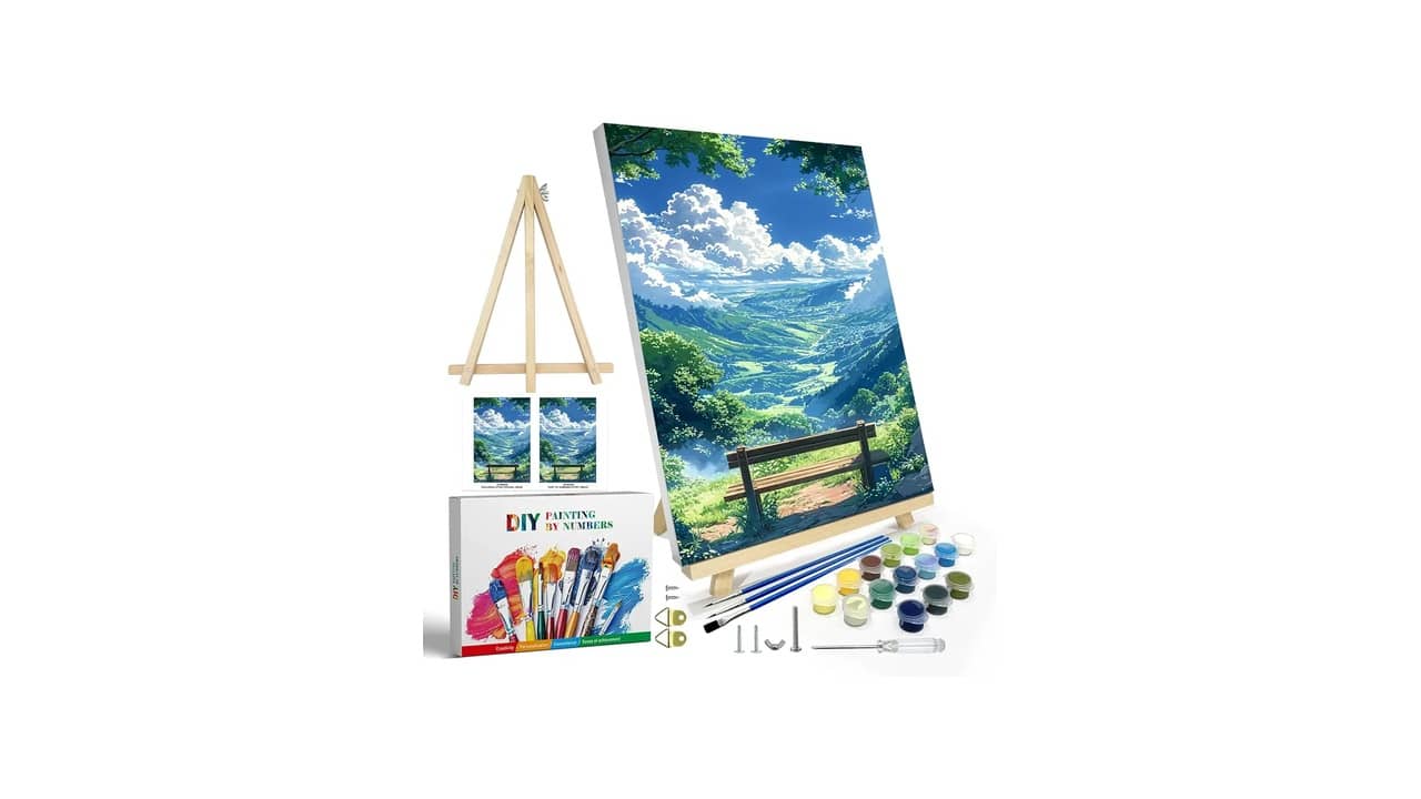 Melhor Pintura por Número: Top 10 Kits de Arte Relaxante para Adultos