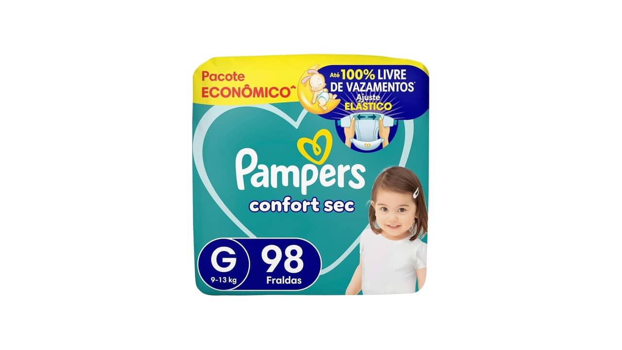 Melhor Preço Fralda Pampers: As 10 Opções Mais Econômicas