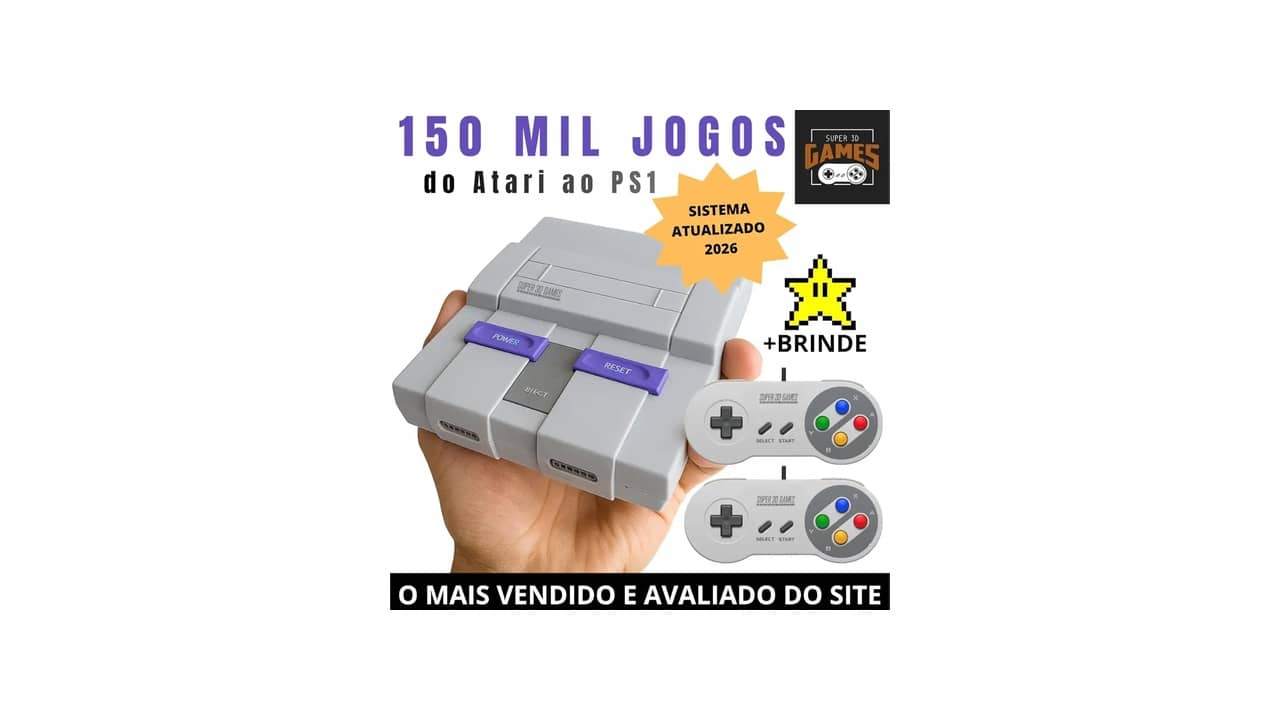 Melhor Retro Game: As 10 Melhores Mini Consoles para Jogar Clássicos