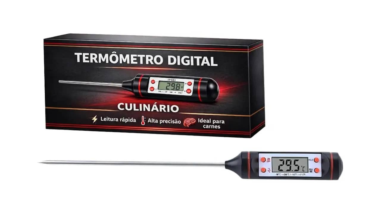 Melhor Termômetro Culinário: Alta Precisão e Design Durável