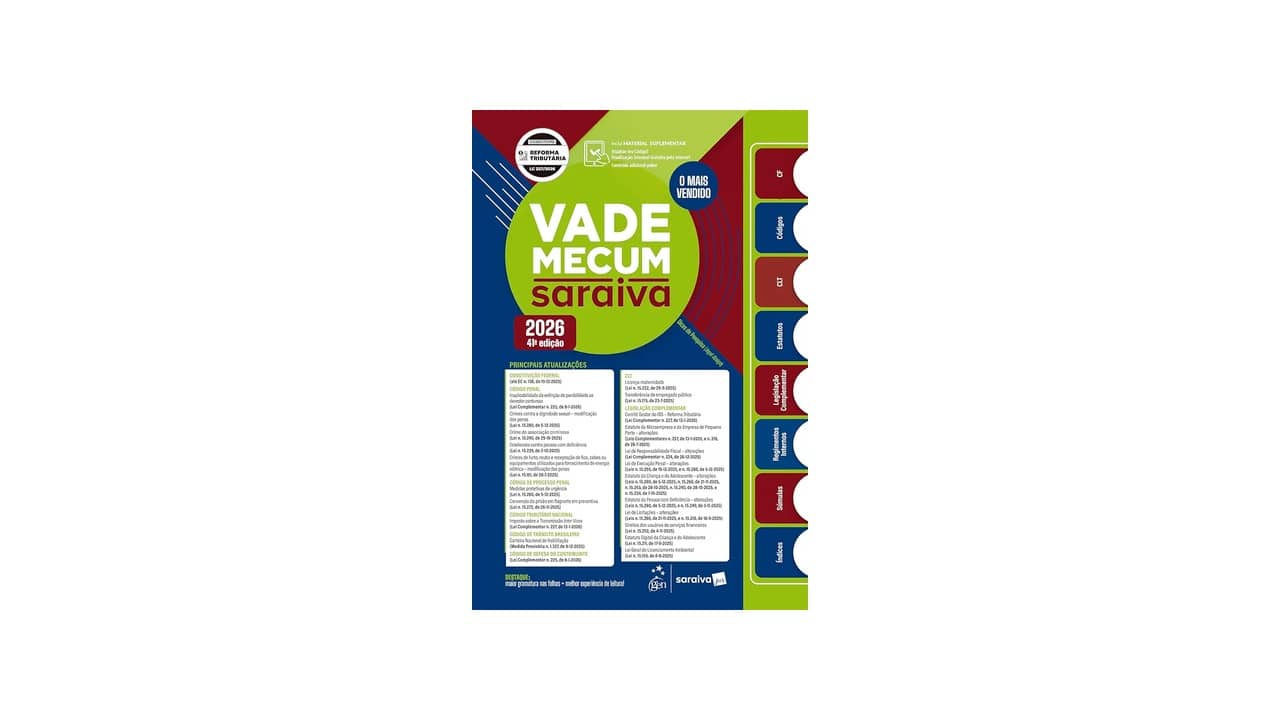 Melhor Vade Mecum: Top Opções para Graduação e Concursos