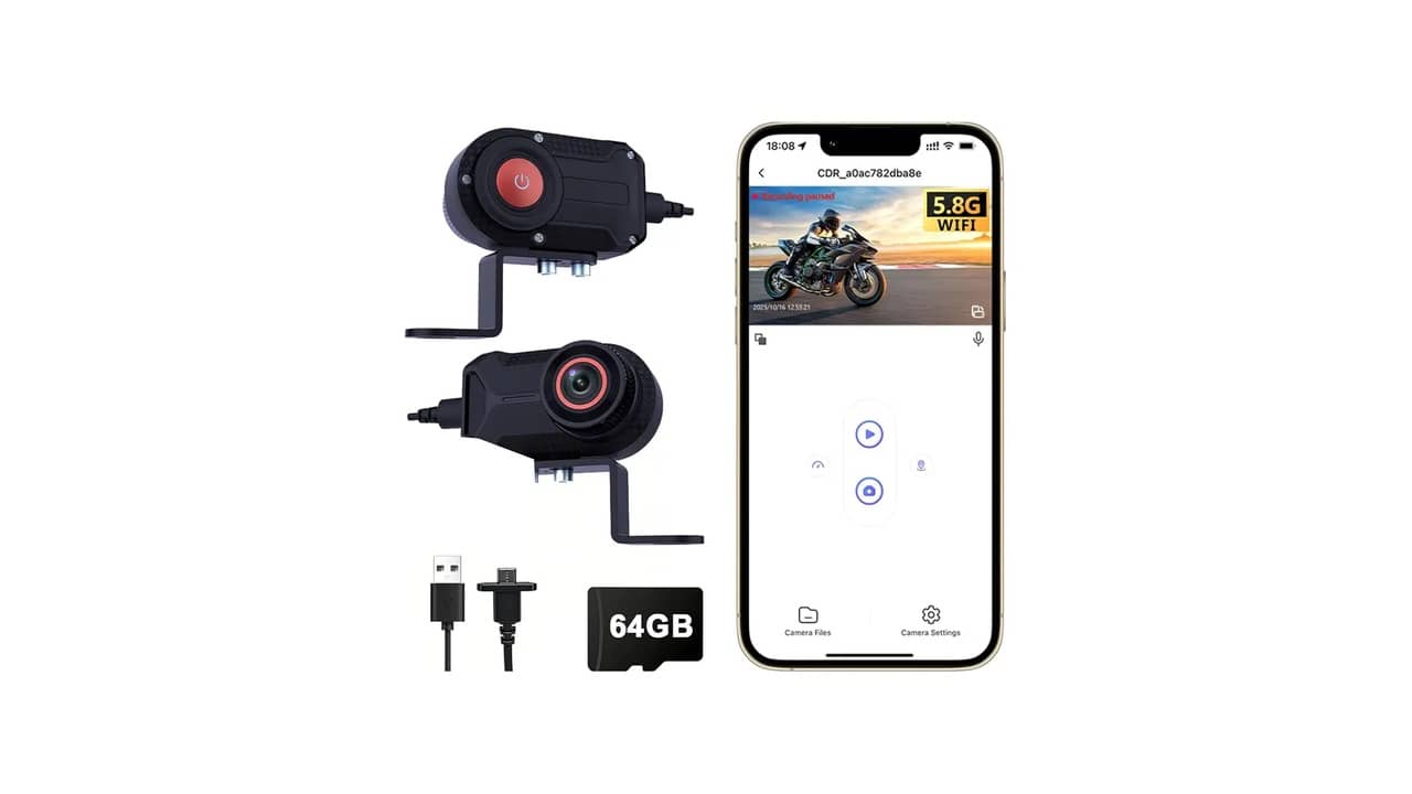 Qual a Melhor Câmera para Moto? 7 Modelos 4K e 1080P Para Extremos