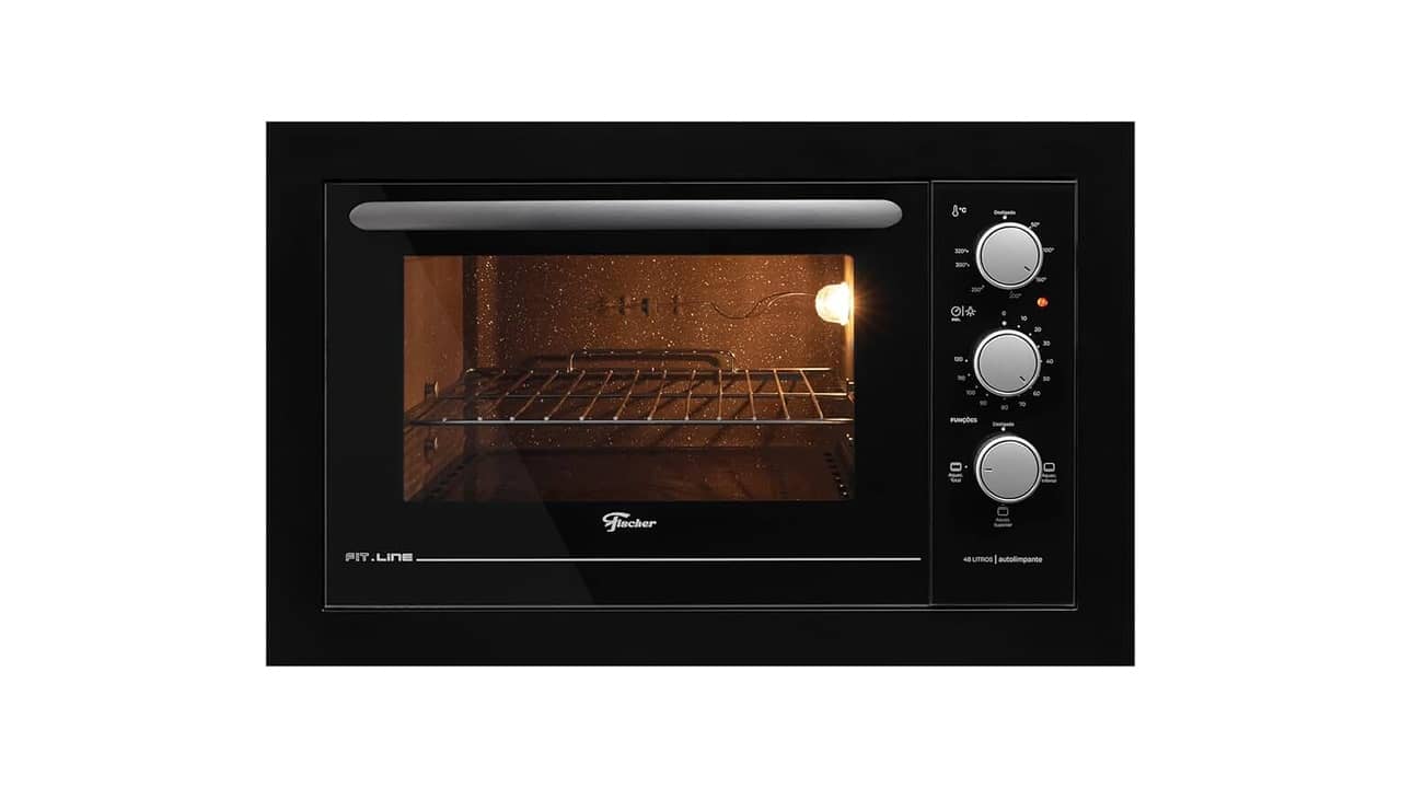 Qual Melhor Forno Elétrico de Embutir? Airfryer e Painel Touch Inclusos
